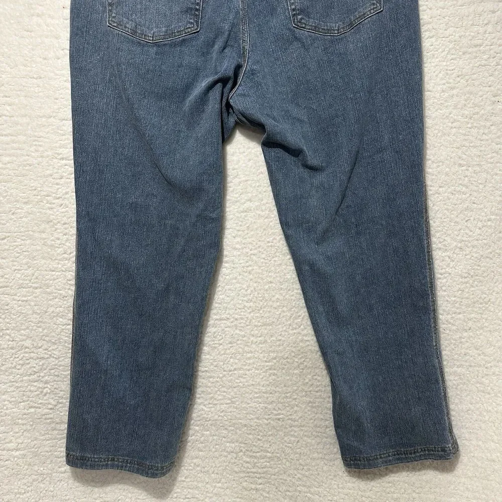 Duluth Flex Ballroom Men's Blue Cotton Blend‎ Stretch Jeans Size 40X30